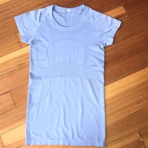 purple lululemon shirt